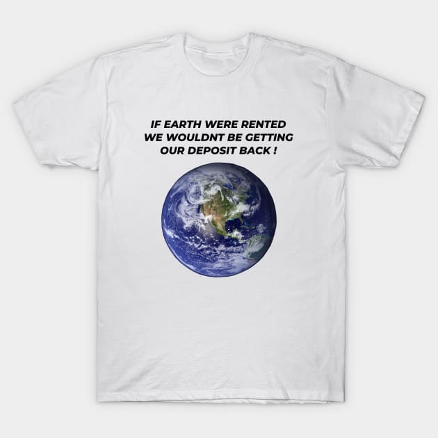 Earth Day 2020 T-Shirt by Applecrunch